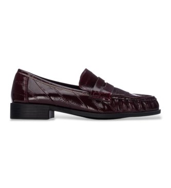 Xti para mujer. 14643002-BURDEOS Zapatos 146430 burdeos (36), 1 a 3cm, Ninguno, Casual, Granate, Clásico
