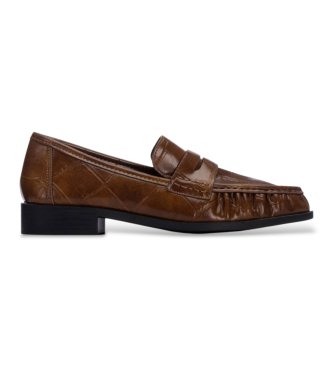 Xti para mujer. 14643003-CAMEL Mocasines 146430 marrón (36), 1 a 3cm, Ninguno, Casual, Clásico