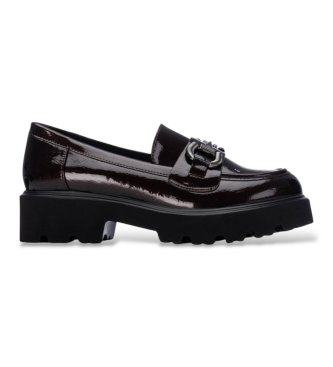 Xti para mujer. 14643303-BURDEOS Zapatos 146433 burdeos (36), Rojo, 3 a 5cm, Ninguno, Casual, Charol