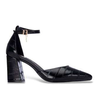 Xti para mujer. 14644102-NEGRO Zapatos 146441 negro (36), 5 a 8cm, Hebilla, Casual, Clásico
