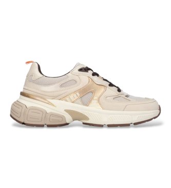 Xti para mujer. 14649502-BEIGE Zapatillas 146495 beige (36), Plano, Cordones, Casual